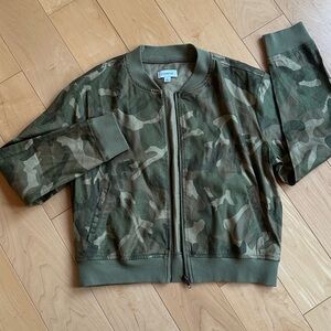 Evereve Camouflage Bomber Jacket